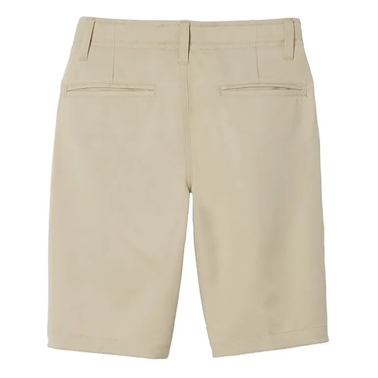 French Toast Little & Big Kid Boys 10" Mid Rise Moisture Wicking Stretch Fabric Chino Short