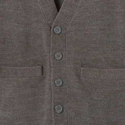French Toast Little & Big Kid Boys V Neck Long Sleeve Button Cardigan