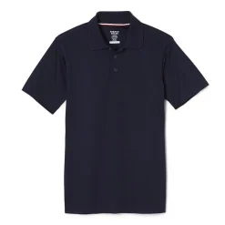 French Toast Little & Big Kid Boys Short Sleeve Regular Fit Moisture Wicking Polo Shirt