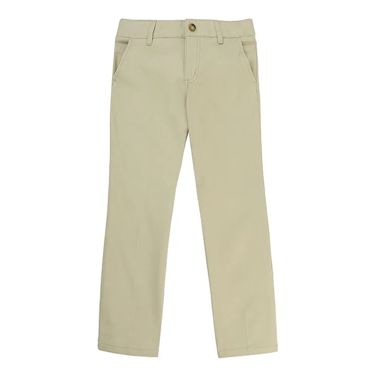 French Toast Little & Big Kid Girls Straight Regular Fit Flat Front Pant
