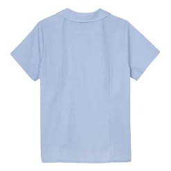 French Toast Little & Big Kid Girls Short Sleeve Fitted Regular Fit Button-Down Shirt