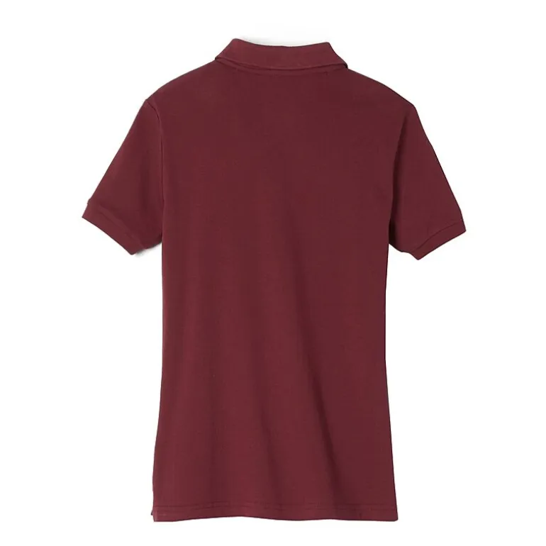 French Toast Little & Big Kid Girls Short Sleeve Regular Fit Polo Shirt