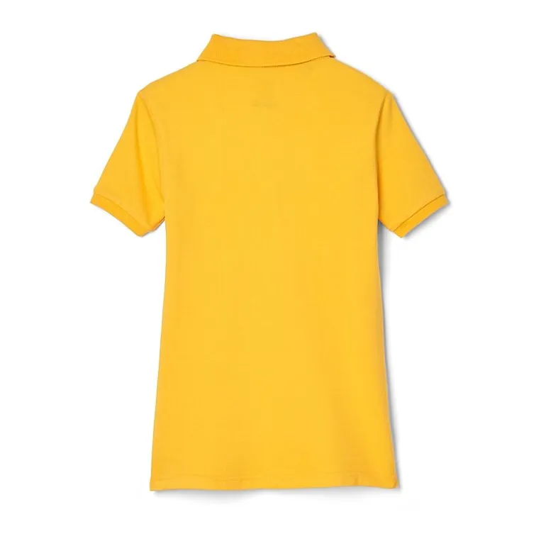 French Toast Little & Big Kid Girls Short Sleeve Regular Fit Polo Shirt