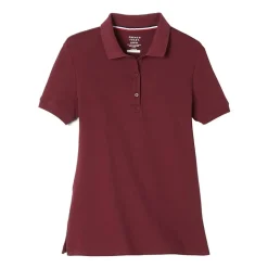 French Toast Little & Big Kid Girls Short Sleeve Regular Fit Polo Shirt