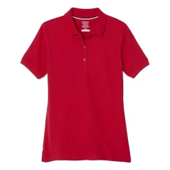 French Toast Little & Big Kid Girls Short Sleeve Regular Fit Polo Shirt