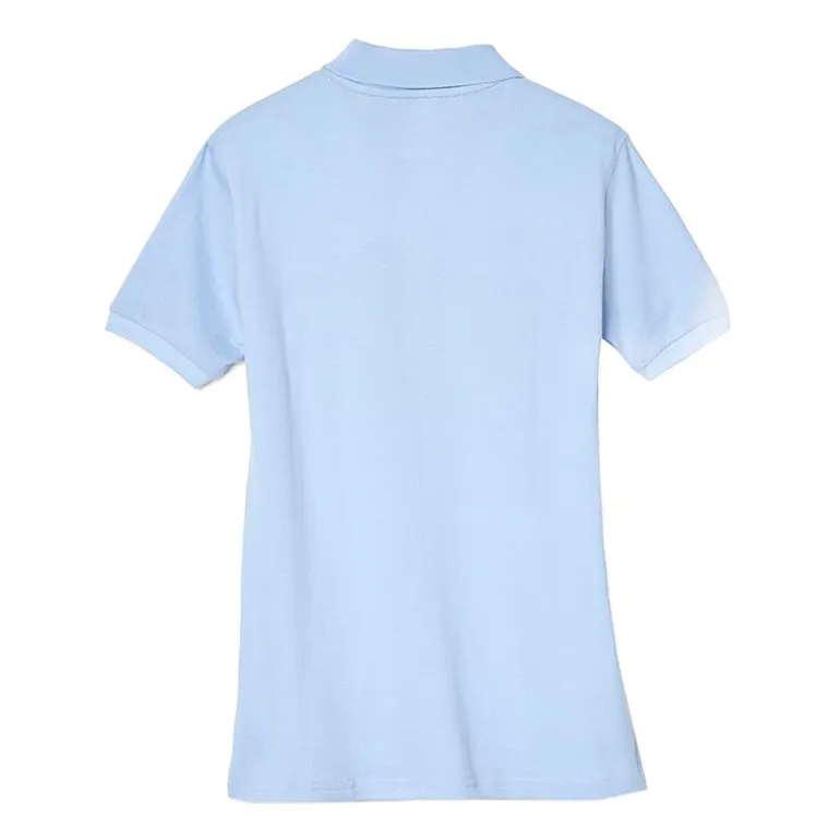 French Toast Little & Big Kid Girls Short Sleeve Regular Fit Polo Shirt
