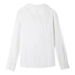 French Toast Little & Big Kid Girls Long Sleeve Fitted Regular Fit Button-Down Shirt