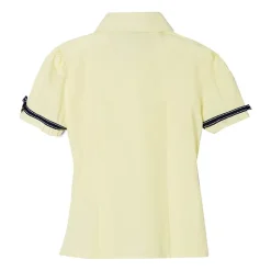 French Toast Little & Big Kid Girls Short Sleeve Embellished Blouse