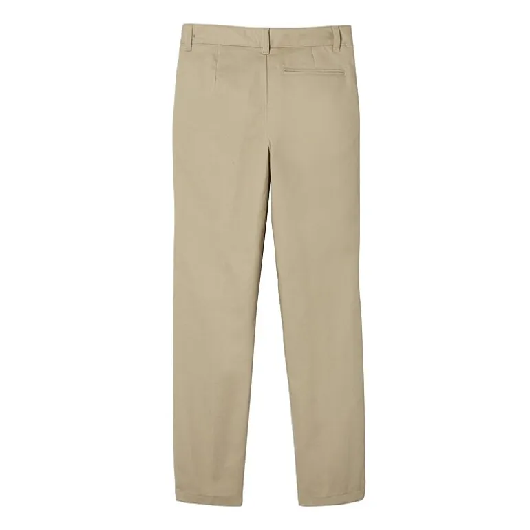 French Toast Little Boys Straight Mid Rise Classic Fit Flat Front Pant