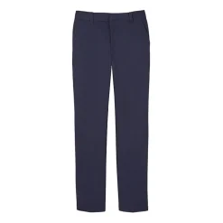 French Toast Little Boys Straight Mid Rise Classic Fit Flat Front Pant