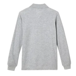 French Toast Toddler Boys Long Sleeve Boxy Fit Polo Shirt