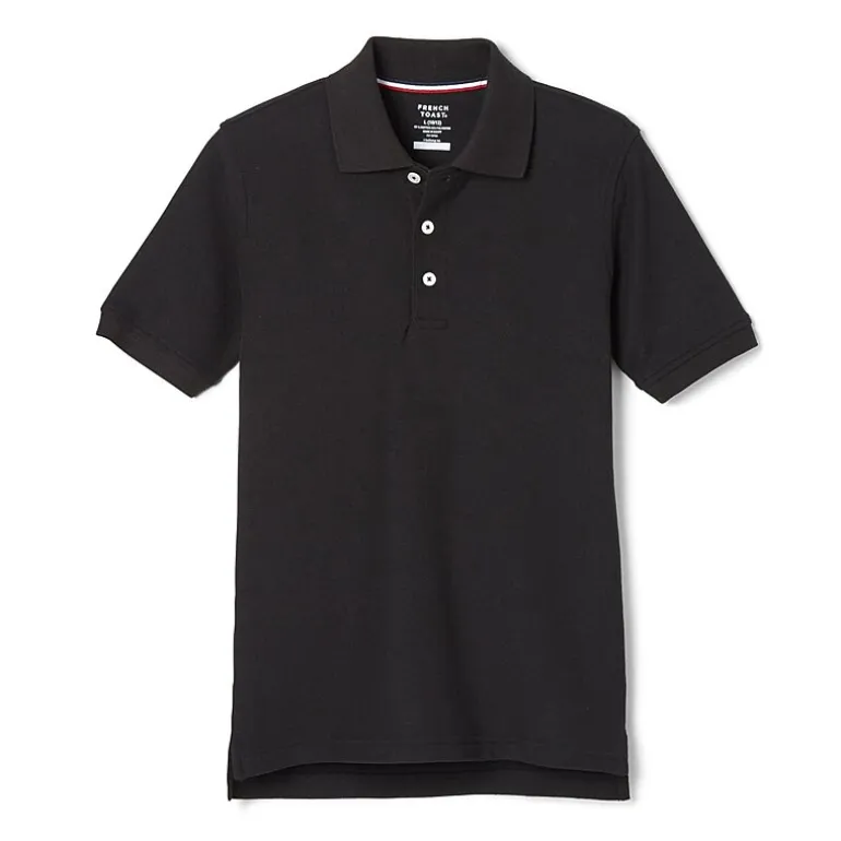 French Toast Toddler Boys Short Sleeve Boxy Fit Polo Shirt