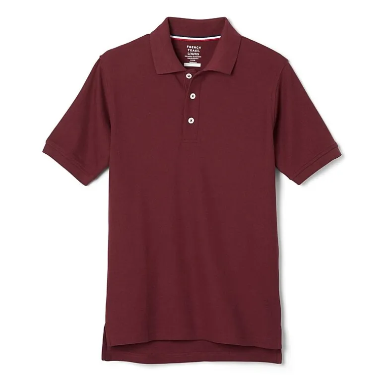 French Toast Toddler Boys Short Sleeve Boxy Fit Polo Shirt