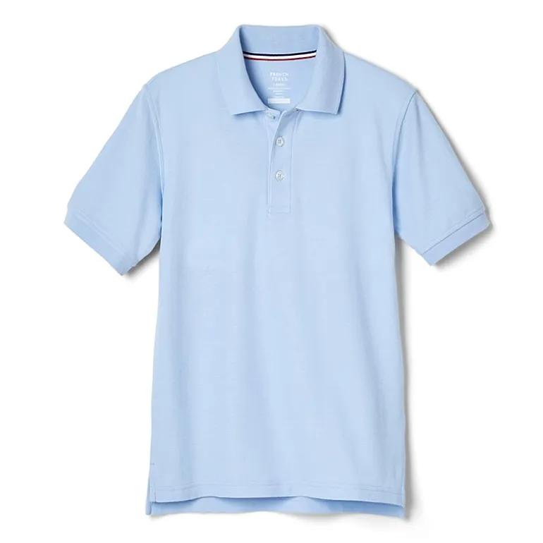 French Toast Toddler Boys Short Sleeve Boxy Fit Polo Shirt