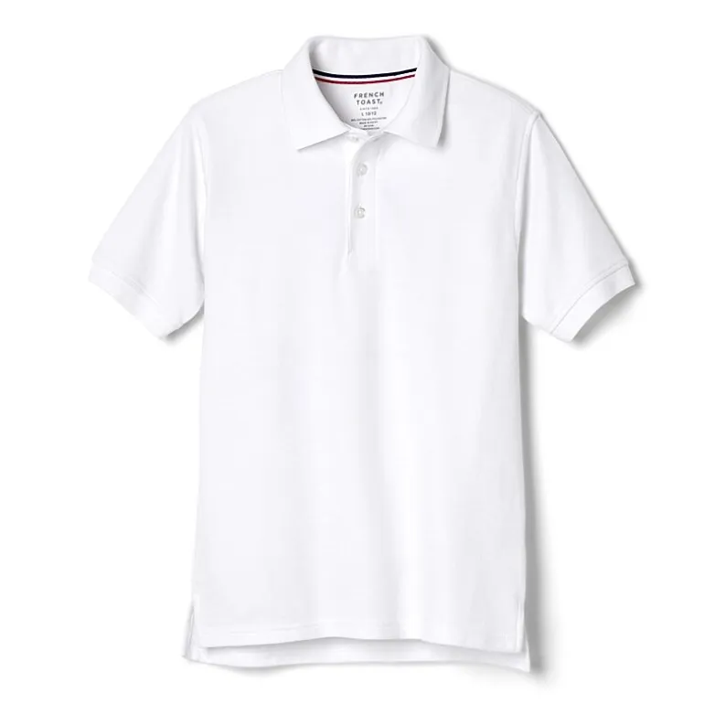 French Toast Toddler Boys Short Sleeve Boxy Fit Polo Shirt