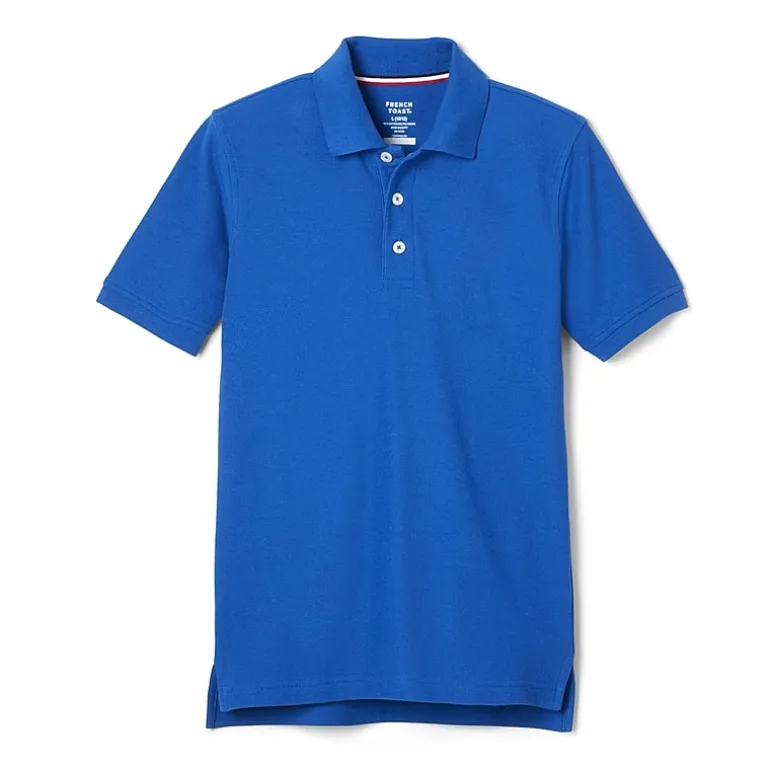 French Toast Toddler Boys Short Sleeve Boxy Fit Polo Shirt