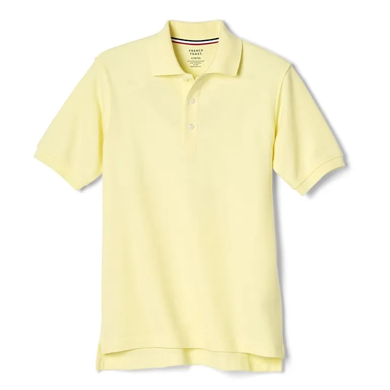 French Toast Toddler Boys Short Sleeve Boxy Fit Polo Shirt
