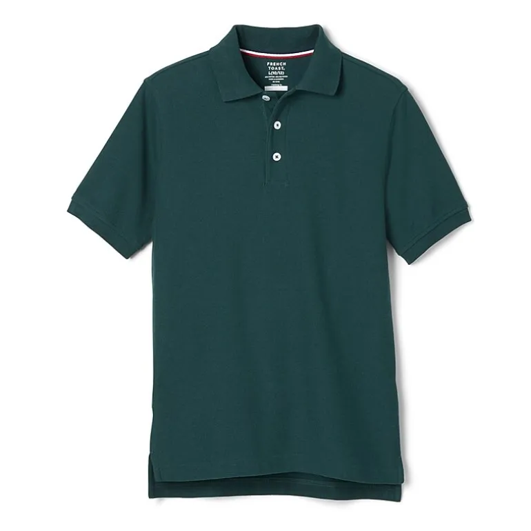 French Toast Toddler Boys Short Sleeve Boxy Fit Polo Shirt