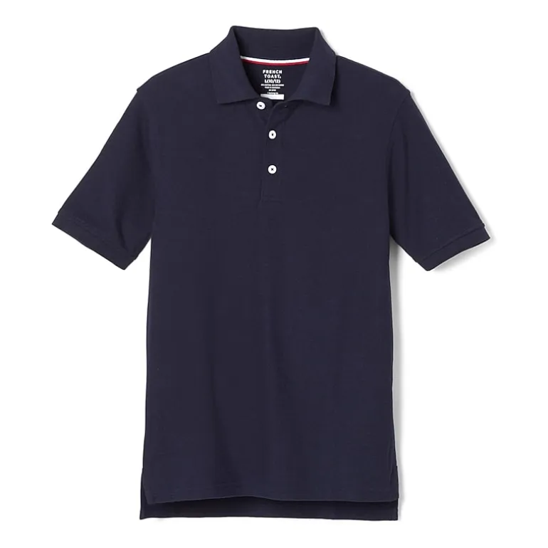 French Toast Toddler Boys Short Sleeve Boxy Fit Polo Shirt