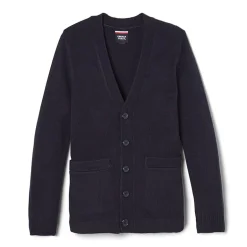 French Toast Toddler Boys V Neck Long Sleeve Button Cardigan