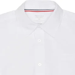 French Toast Toddler Boys Wrinkle Resistant Point Collar Short Sleeve Dress Shirt