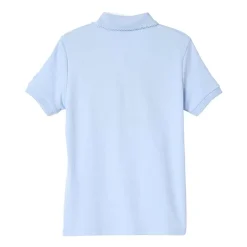 French Toast Toddler Girls Short Sleeve Regular Fit Polo Shirt