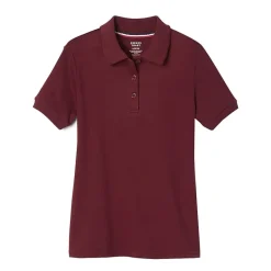 French Toast Toddler Girls Short Sleeve Regular Fit Polo Shirt