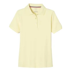 French Toast Toddler Girls Short Sleeve Regular Fit Polo Shirt