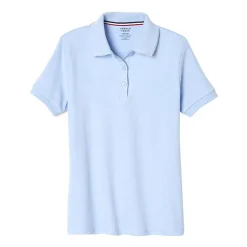 French Toast Toddler Girls Short Sleeve Regular Fit Polo Shirt