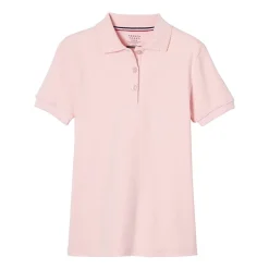 French Toast Toddler Girls Short Sleeve Regular Fit Polo Shirt