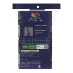 Fruit of the Loom Cool Zone Fly Mens 4 Pack Boxer Briefs Jc4bl7c
