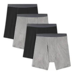 Fruit of the Loom Cool Zone Fly Mens 4 Pack Boxer Briefs Jc4bl7c