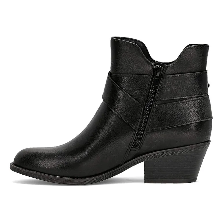 Frye and Co. Womens Bellame Stacked Heel Booties