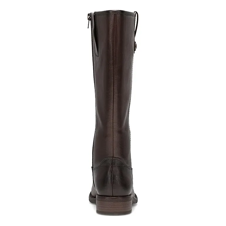 Frye and Co. Womens Charlize Stacked Heel Riding Boots