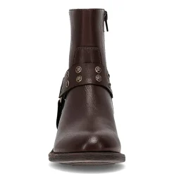 Frye and Co. Womens Conley Stacked Heel Booties