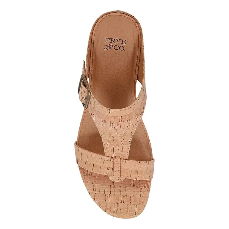 Frye and Co. Womens Ionia Wedge Sandals