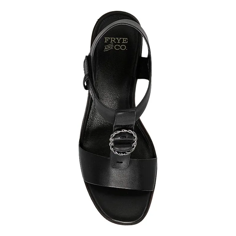 Frye and Co. Womens Katana Heeled Sandals