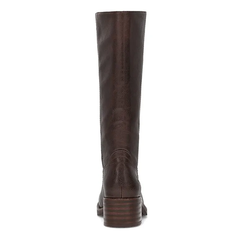 Frye and Co. Womens Miranda Stacked Heel Riding Boots