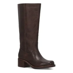 Frye and Co. Womens Miranda Stacked Heel Riding Boots