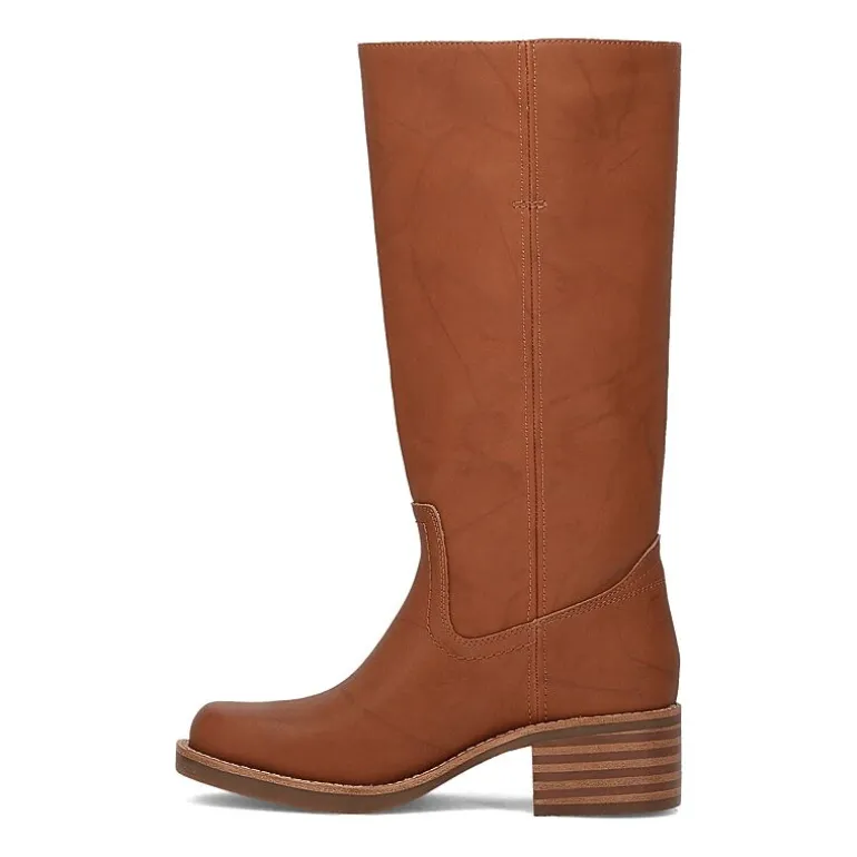 Frye and Co. Womens Miranda Stacked Heel Riding Boots