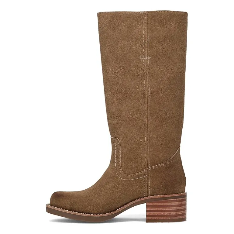 Frye and Co. Womens Miranda Stacked Heel Riding Boots