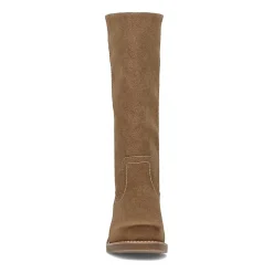 Frye and Co. Womens Miranda Stacked Heel Riding Boots