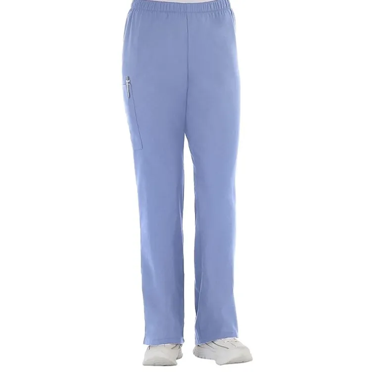 Fundamentals By White Swan 14720 Cargo Womens Petite Scrub Pant
