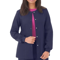 Fundamentals By White Swan 14740 Warm-Up Womens Scrub Jackets