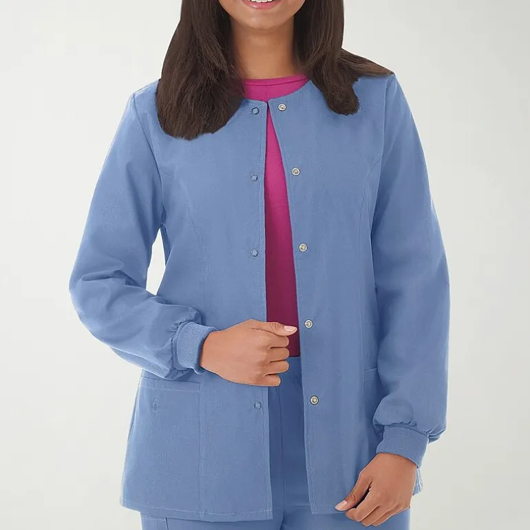 Fundamentals By White Swan 14740 Warm-Up Womens Scrub Jackets
