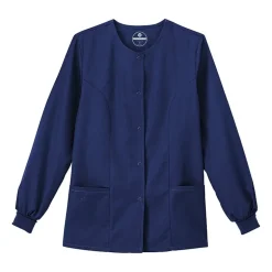 Fundamentals By White Swan 14740 Warm-Up Womens Plus Scrub Jackets