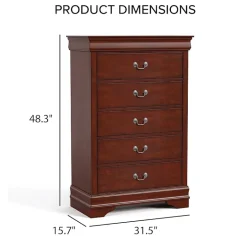 Furniture of America™ Burkhart 5-Drawer Chest