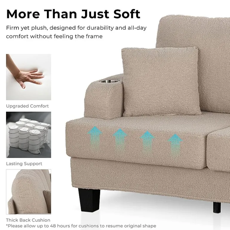 Furniture Of America Colby Upholstered Sofa