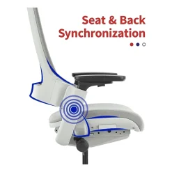 Furniture of America™ Office + Library Collection Adjustable Height Office Chair