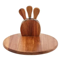 Gallery 5-pc. Wood Cheese Board Set